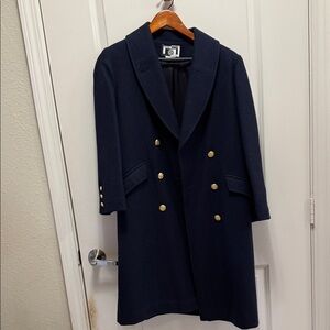 Gallery Navy and Gold Coat